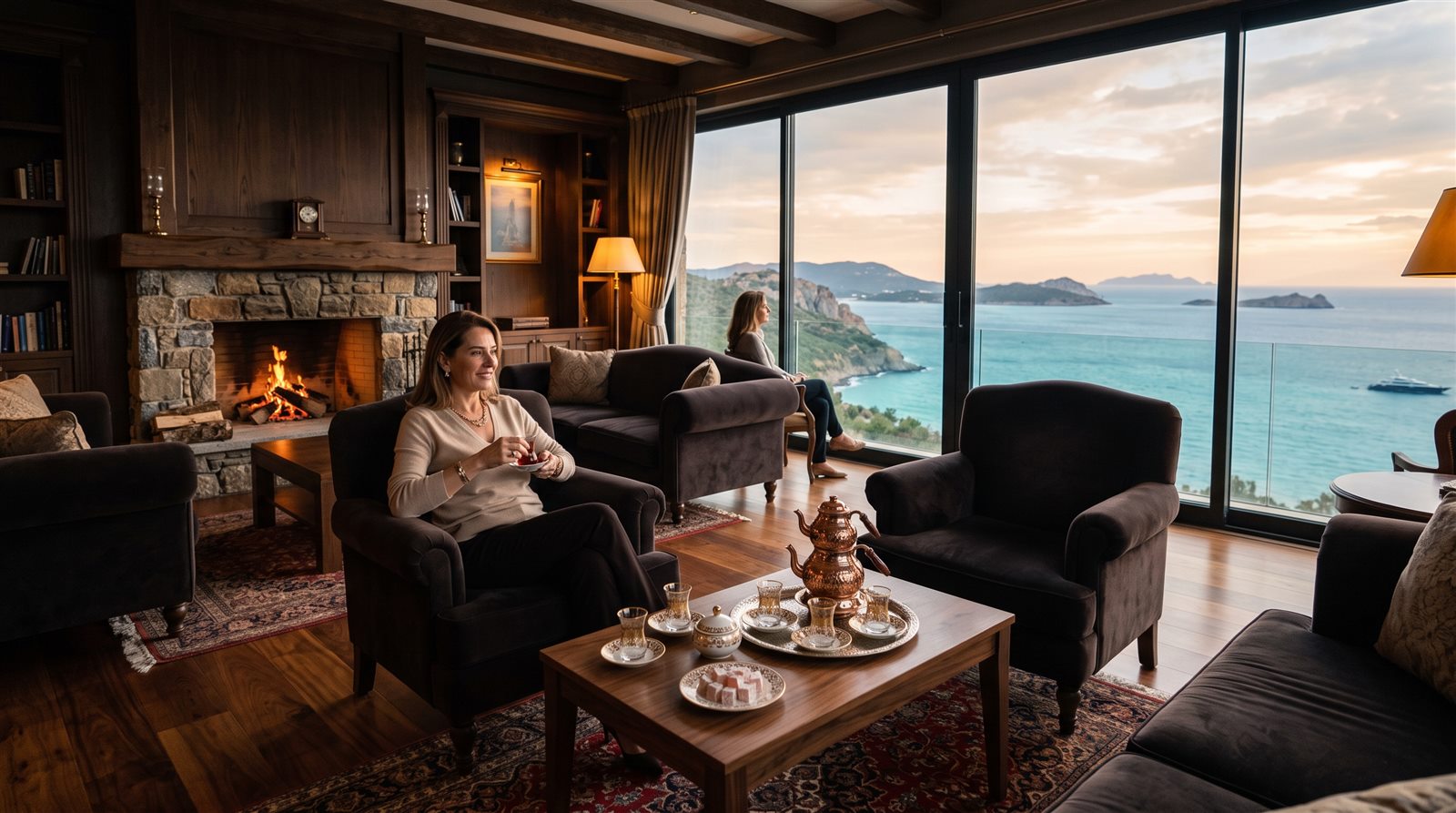 VIP lounge — özel misafir salonu